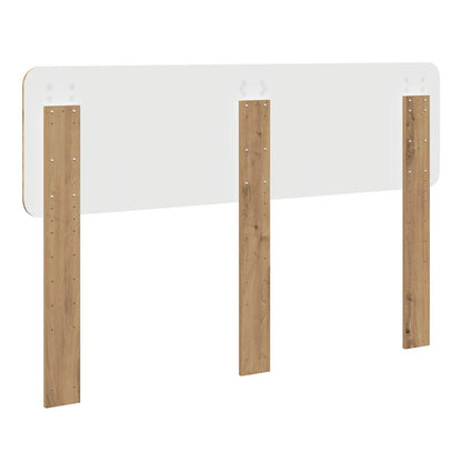vidaXL Kopfteil Artisan-Eiche 160 cm Holzwerkstoff