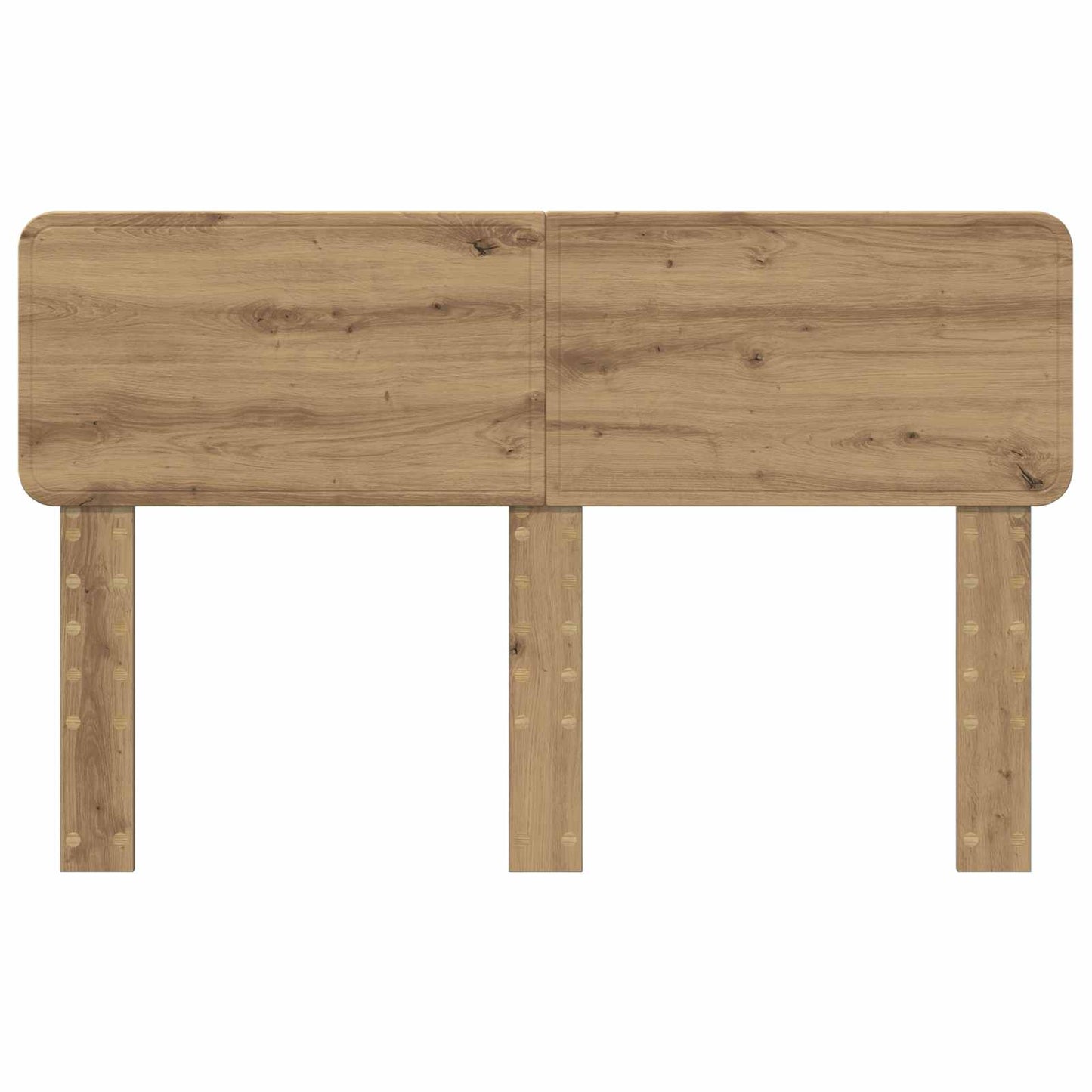 vidaXL Kopfteil Artisan-Eiche 160 cm Holzwerkstoff