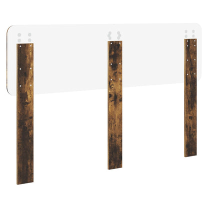 vidaXL Kopfteil Geräucherte Eiche 150 cm Holzwerkstoff