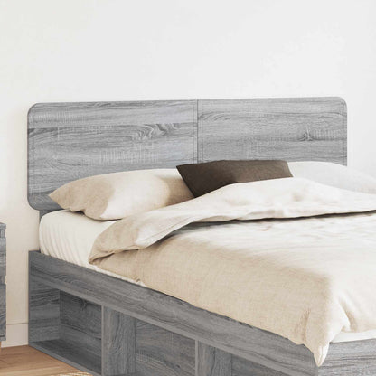vidaXL Kopfteil Graues Sonoma 150 cm Holzwerkstoff