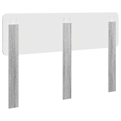vidaXL Kopfteil Graues Sonoma 150 cm Holzwerkstoff