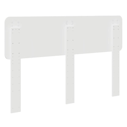 vidaXL Tête de lit Blanc 140 cm Bois d'ingénierie