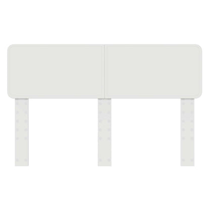 vidaXL Tête de lit Blanc 140 cm Bois d'ingénierie