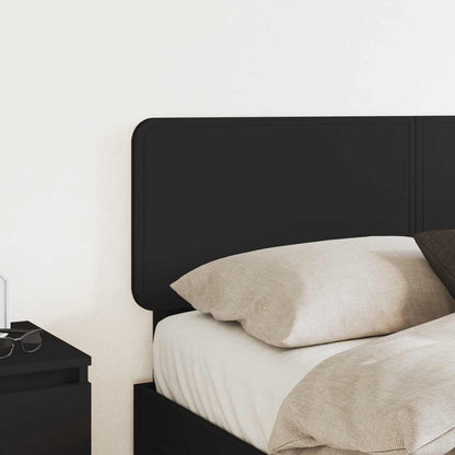 vidaXL Kopfteil Schwarz Eichen-Optik 140 cm Holzwerkstoff