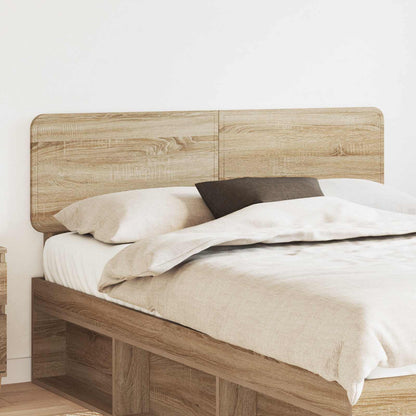 vidaXL Kopfteil Sonoma-Eiche 140 cm Holzwerkstoff