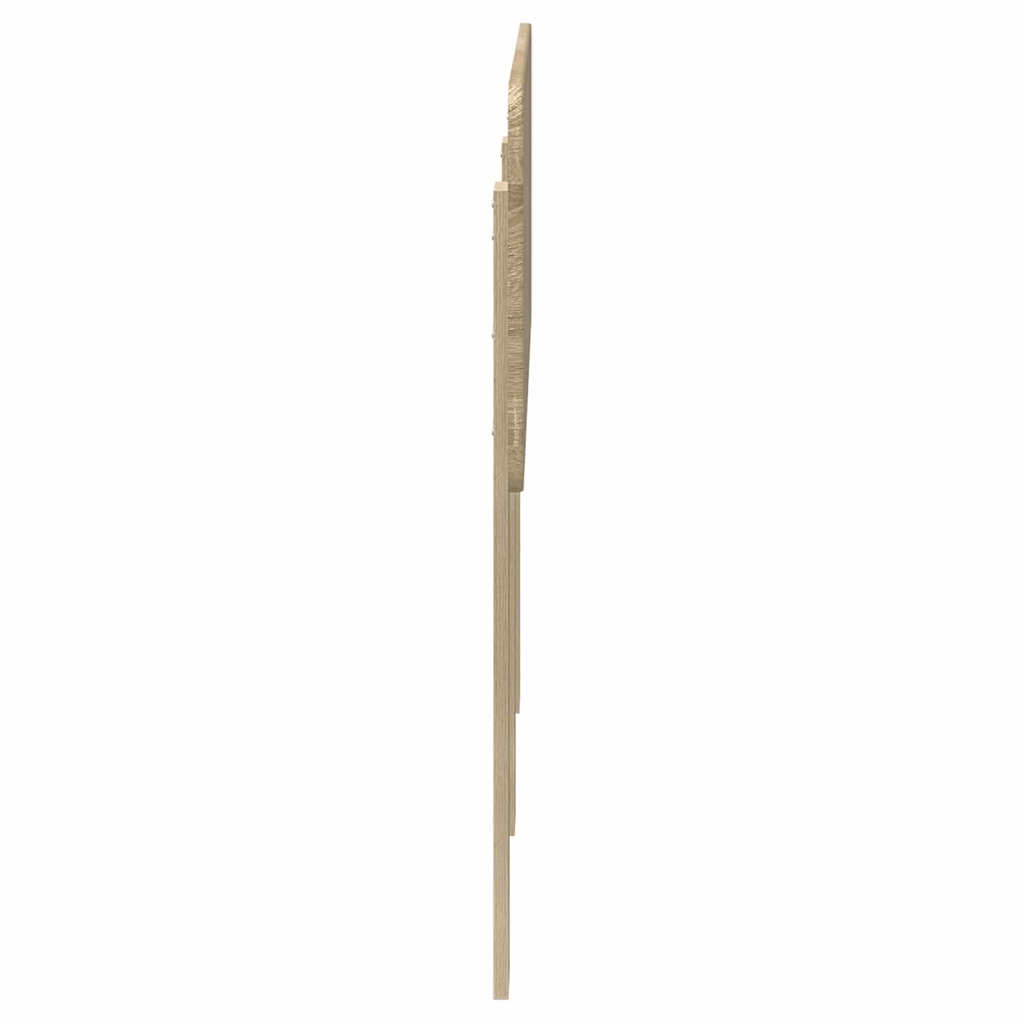 vidaXL Kopfteil Sonoma-Eiche 140 cm Holzwerkstoff