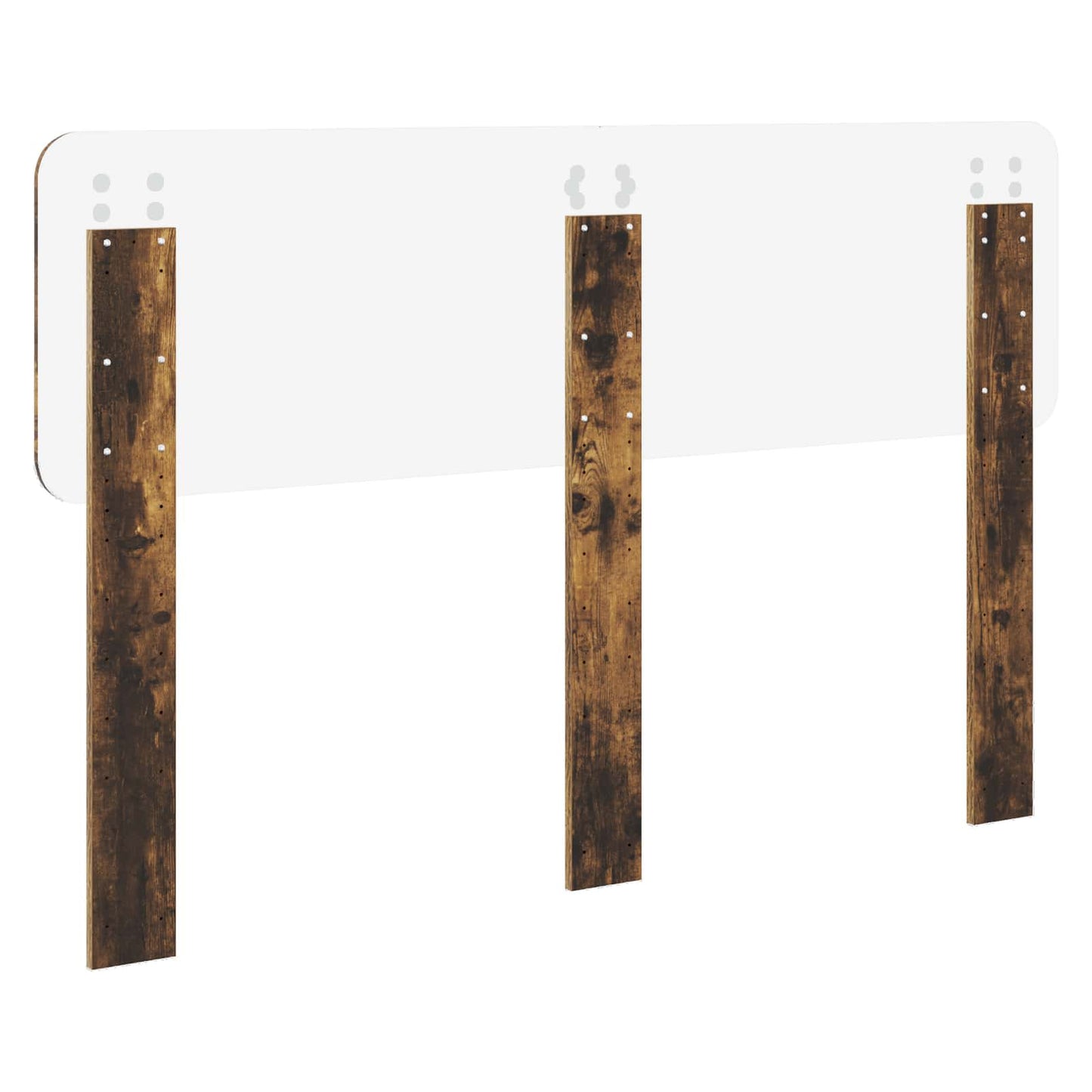 vidaXL Kopfteil Geräucherte Eiche 140 cm Holzwerkstoff