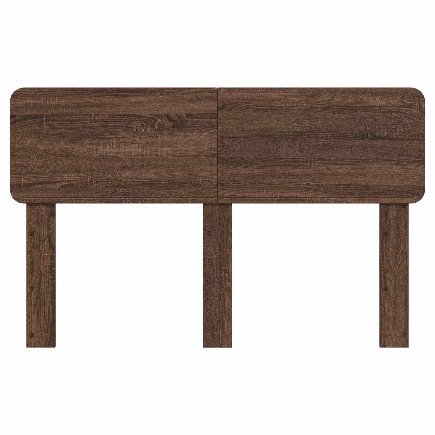 Kopfteil Braun Eichen-Optik 140 cm Holzwerkstoff