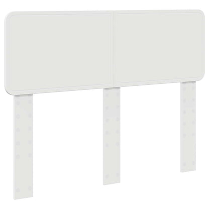 Kopfteil Weiß 135 cm Holzwerkstoff