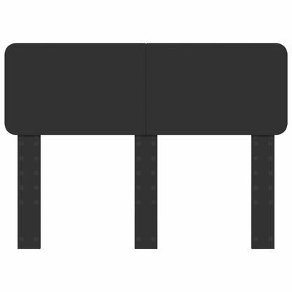 Kopfteil Schwarz Eichen-Optik 135 cm Holzwerkstoff