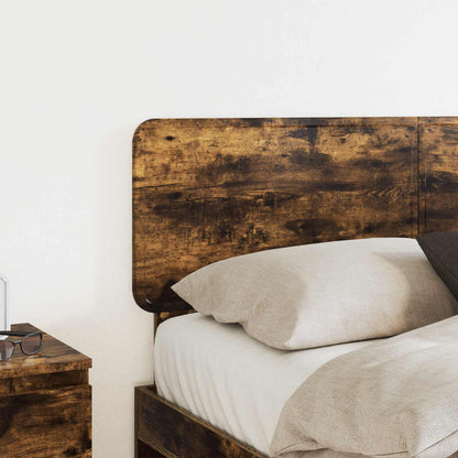 vidaXL Kopfteil Geräucherte Eiche 135 cm Holzwerkstoff