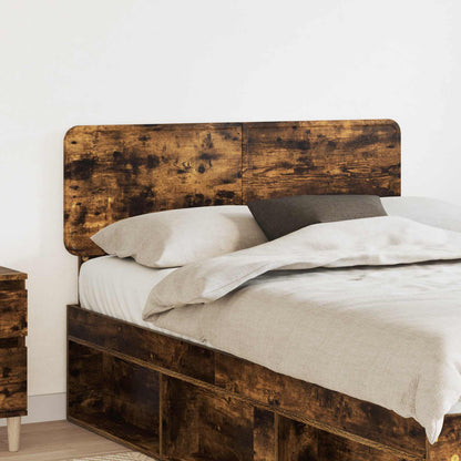 vidaXL Kopfteil Geräucherte Eiche 135 cm Holzwerkstoff