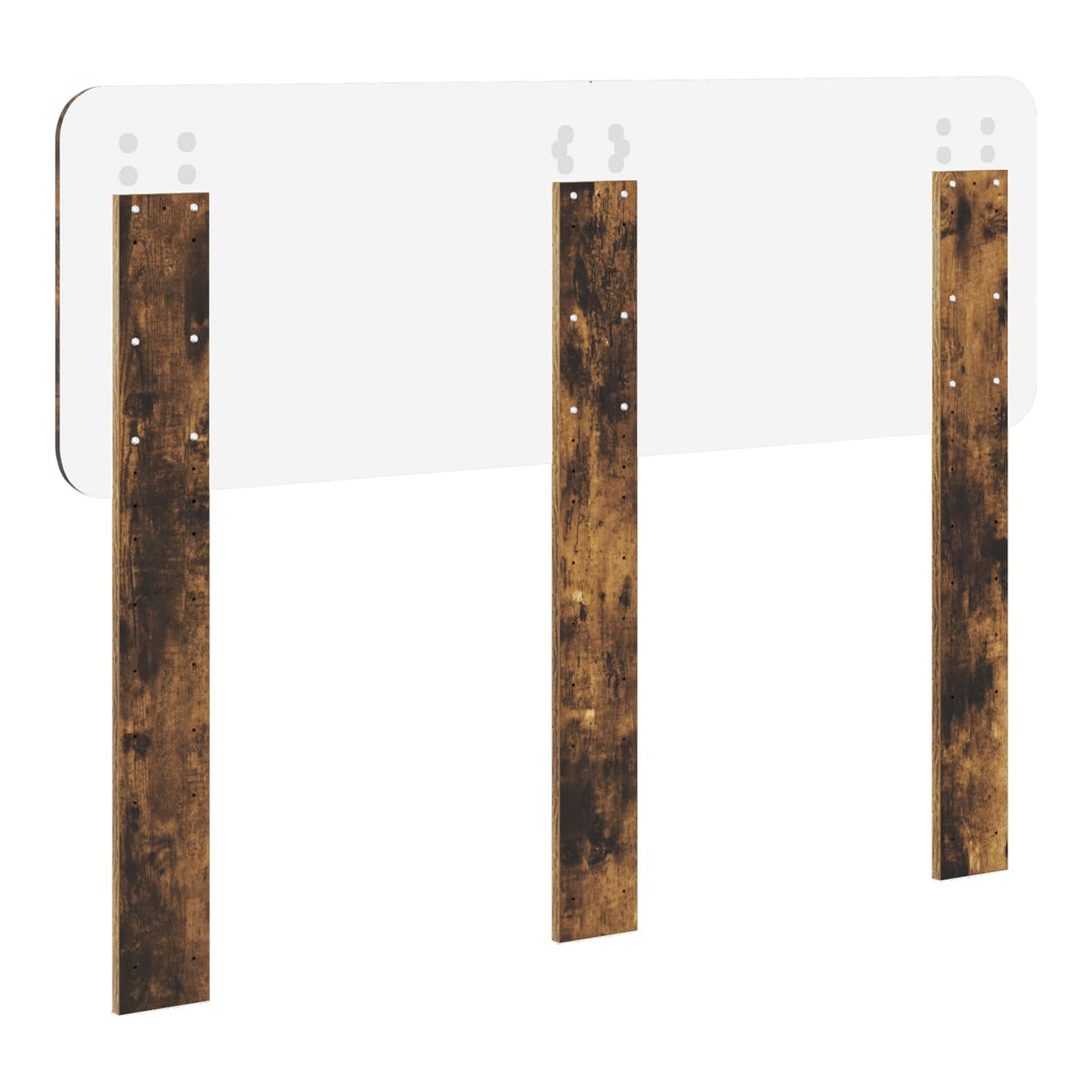vidaXL Kopfteil Geräucherte Eiche 135 cm Holzwerkstoff