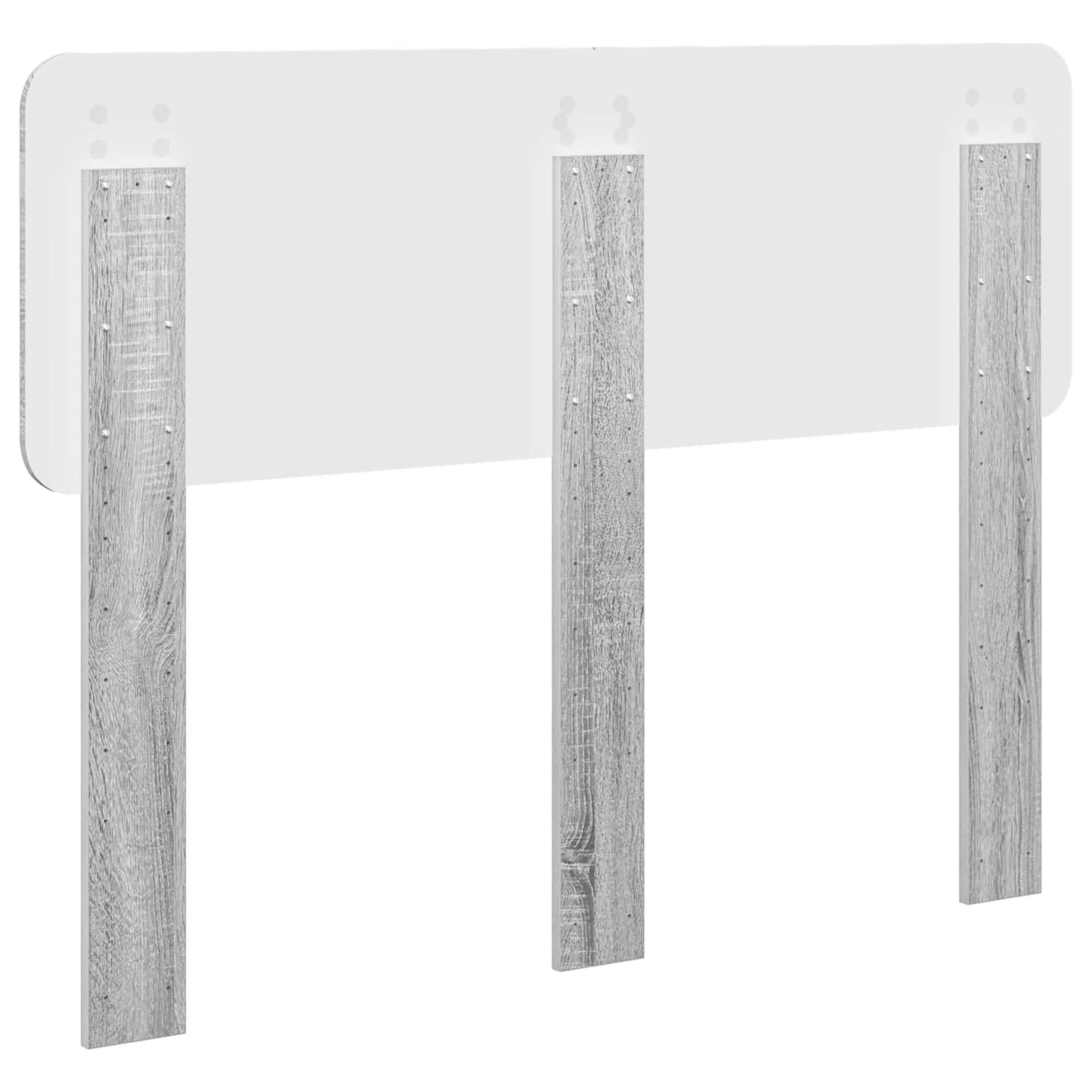 vidaXL Kopfteil Graues Sonoma 135 cm Holzwerkstoff