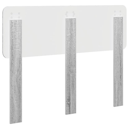 vidaXL Kopfteil Graues Sonoma 135 cm Holzwerkstoff
