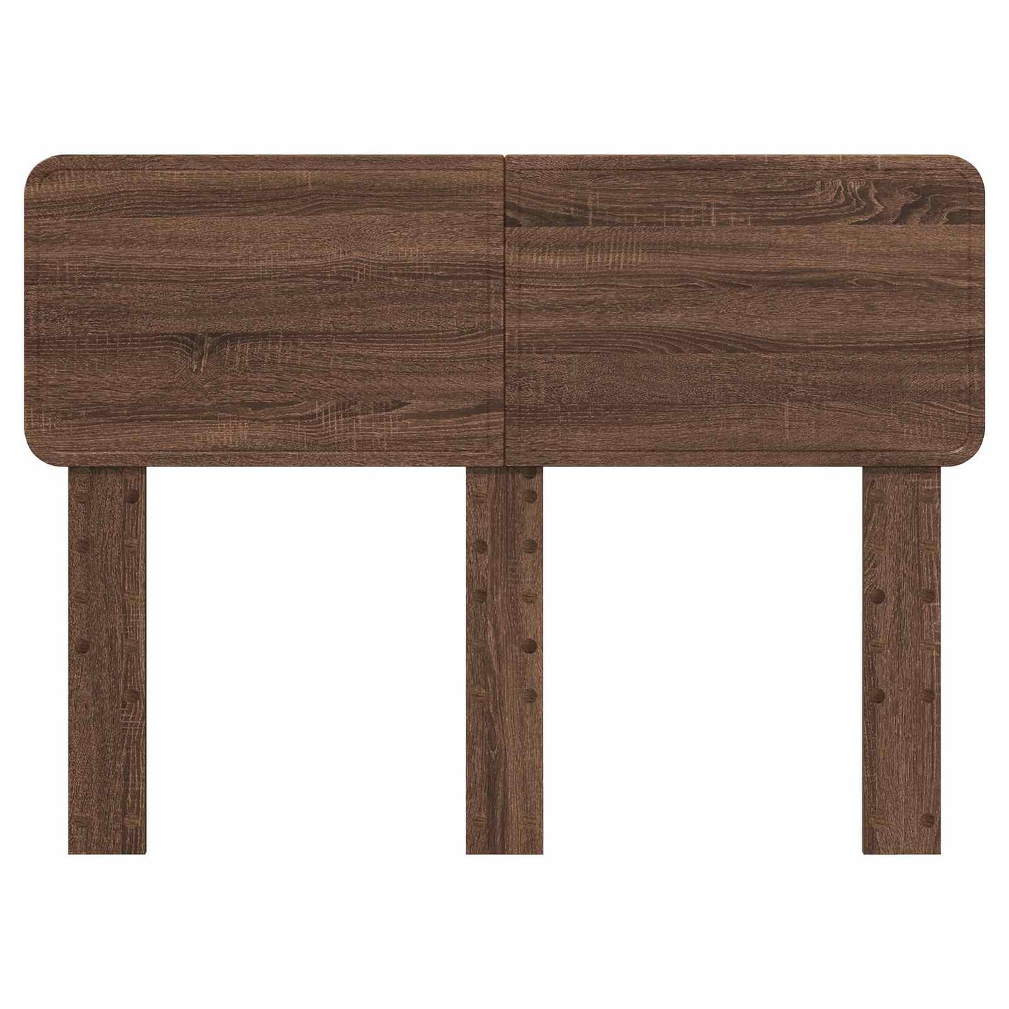 vidaXL Kopfteil Braun Eichen-Optik 135 cm Holzwerkstoff