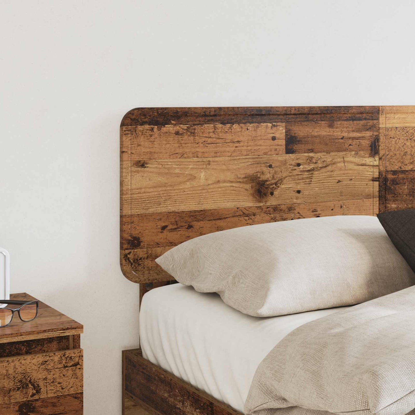 vidaXL Kopfteil Altholz 135 cm Holzwerkstoff