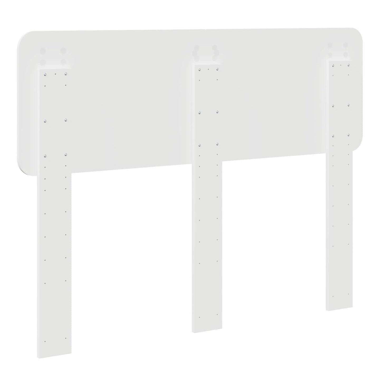 Kopfteil Weiß 120 cm Holzwerkstoff