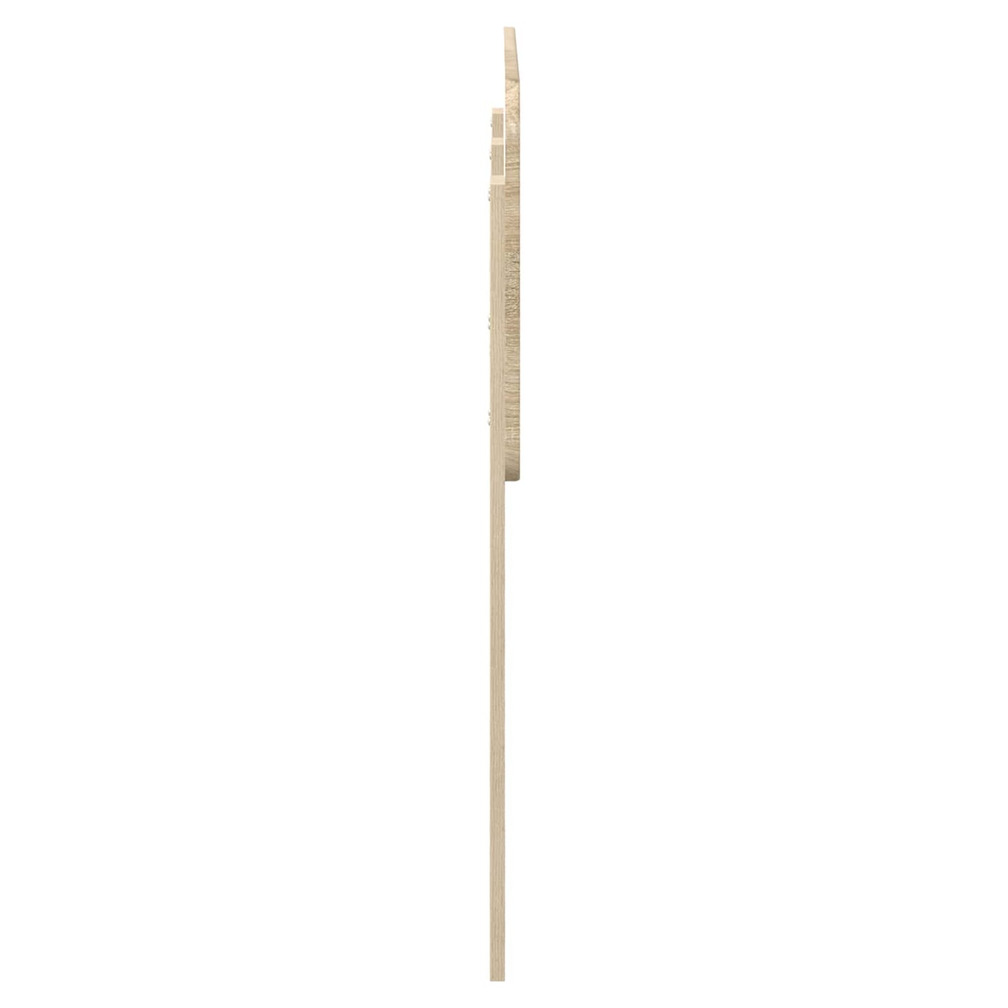 vidaXL Tête de lit chêne Sonoma 120 cm en bois d'ingénierie