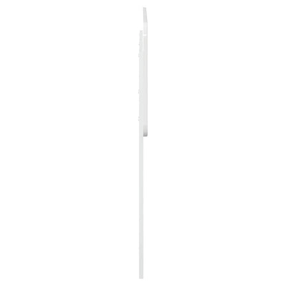 vidaXL Tête de lit Blanc brillant 120 cm Bois d'ingénierie