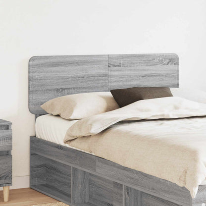 vidaXL Tête de lit gris Sonoma 120 cm en bois d'ingénierie