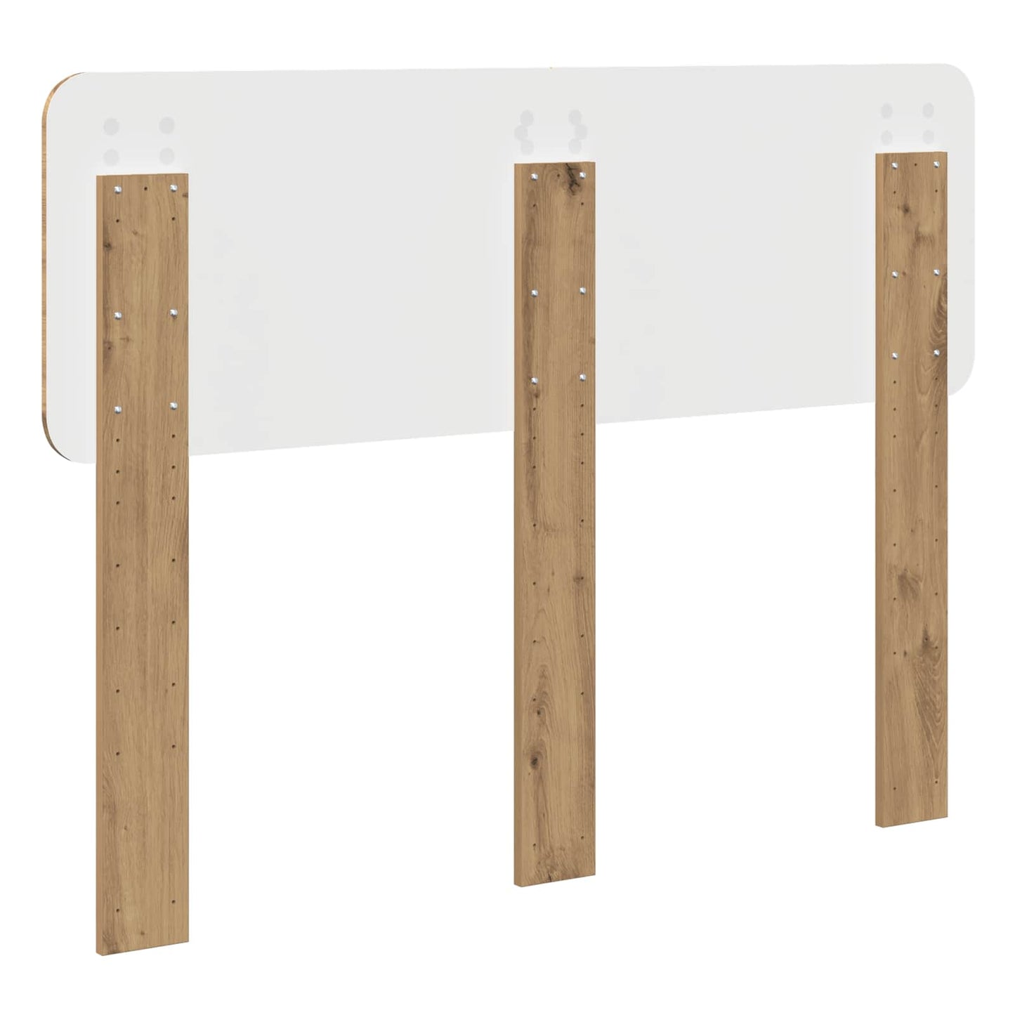 vidaXL Tête de lit Chêne artisanal 120 cm Bois d'ingénierie