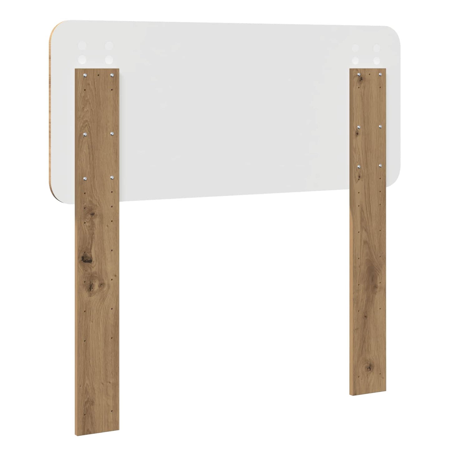vidaXL Tête de lit Chêne Artisan 100 cm Bois d'ingénierie