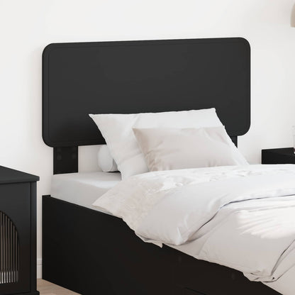 vidaXL Kopfteil Schwarz Eichen-Optik 90 cm Holzwerkstoff