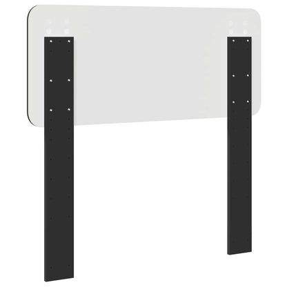 vidaXL Kopfteil Schwarz Eichen-Optik 90 cm Holzwerkstoff