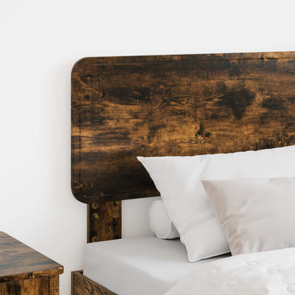 vidaXL Kopfteil Geräucherte Eiche 90 cm Holzwerkstoff