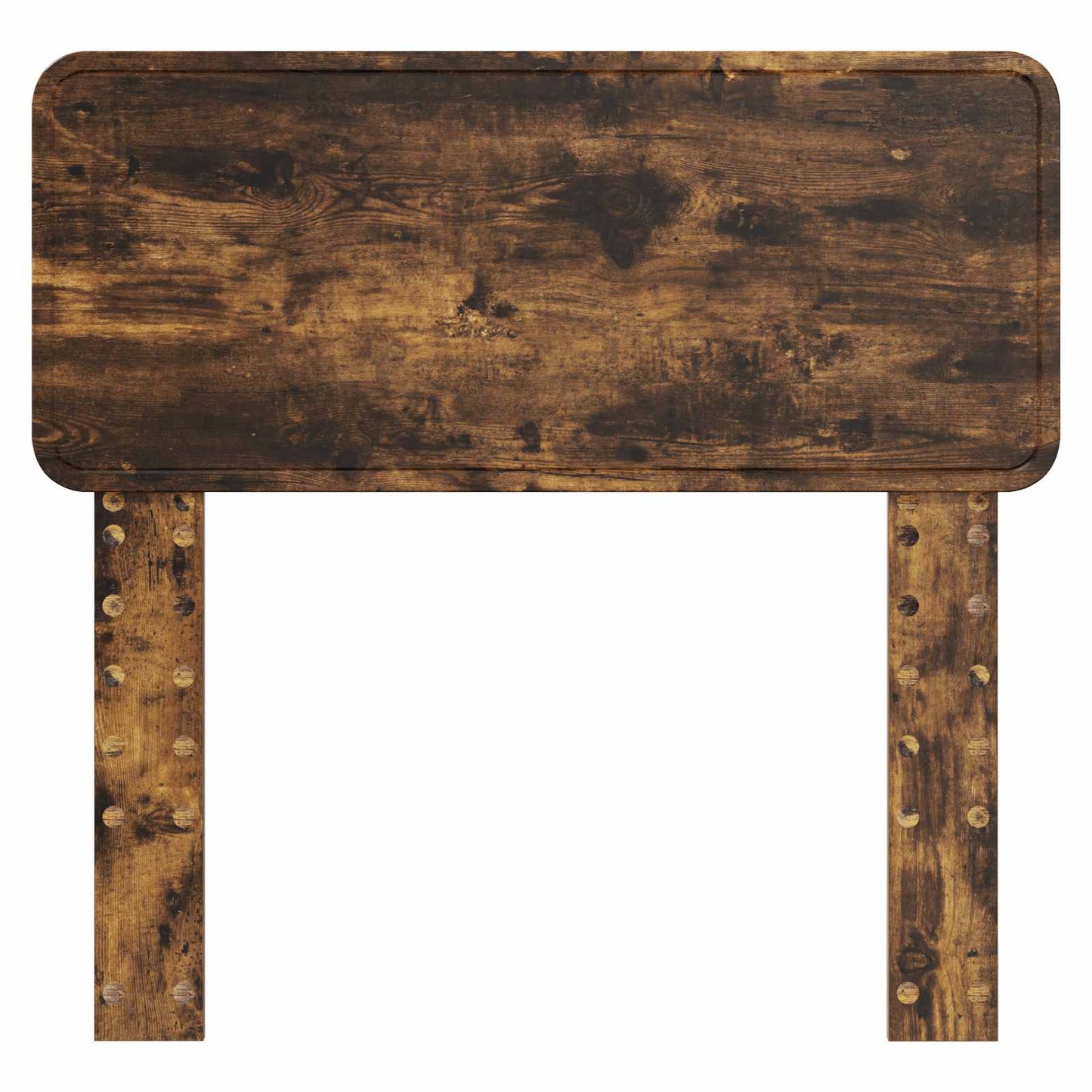 vidaXL Kopfteil Geräucherte Eiche 90 cm Holzwerkstoff