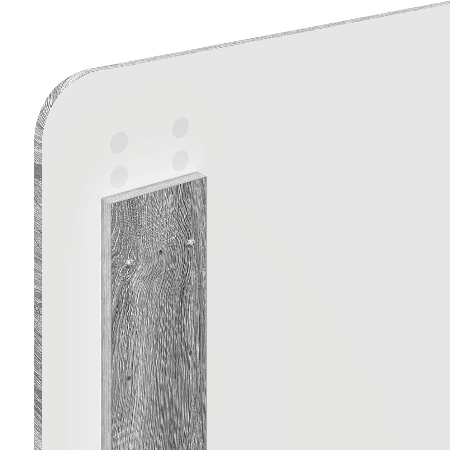 Kopfteil Graues Sonoma 90 cm Holzwerkstoff