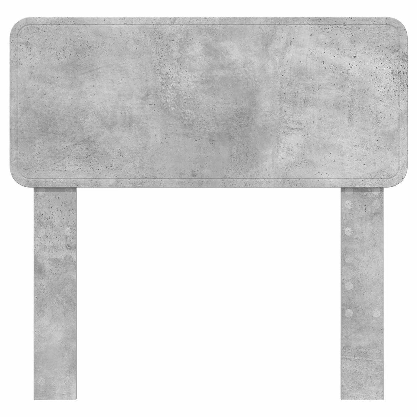 vidaXL Kopfteil Beton Grau 80 cm Holzwerkstoff