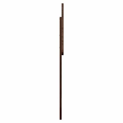 Kopfteil Braun Eichen-Optik 80 cm Holzwerkstoff