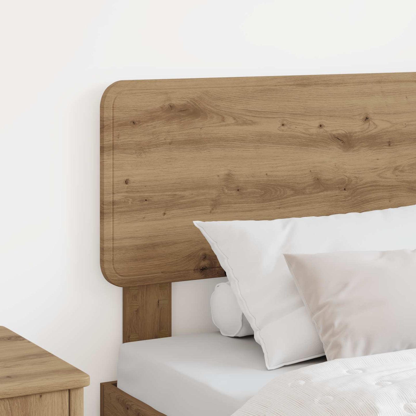 vidaXL Tête de lit chêne artisan 80 cm bois d'ingénierie