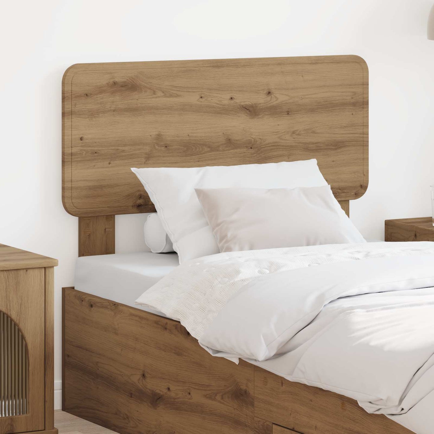 vidaXL Tête de lit chêne artisan 80 cm bois d'ingénierie