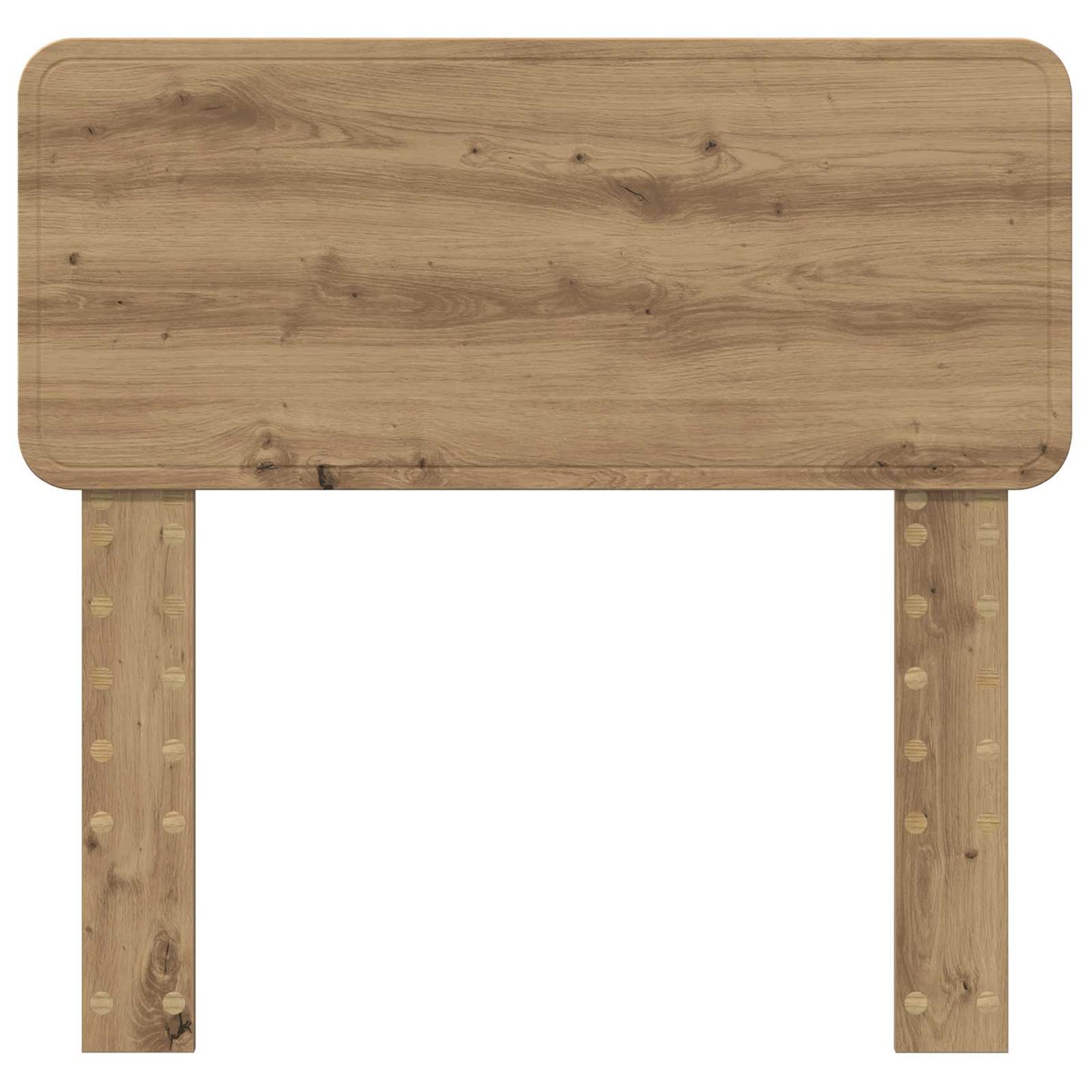 vidaXL Tête de lit chêne artisan 80 cm bois d'ingénierie
