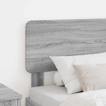 vidaXL Tête de lit Sonoma gris 75 cm en bois d'ingénierie