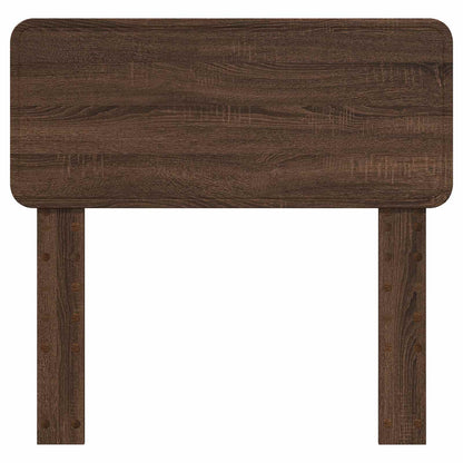 Kopfteil Braun Eichen-Optik 75 cm Holzwerkstoff