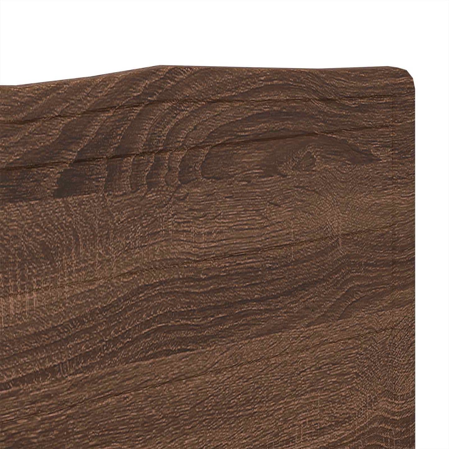 Kopfteil Braun Eichen-Optik 200 cm Holzwerkstoff