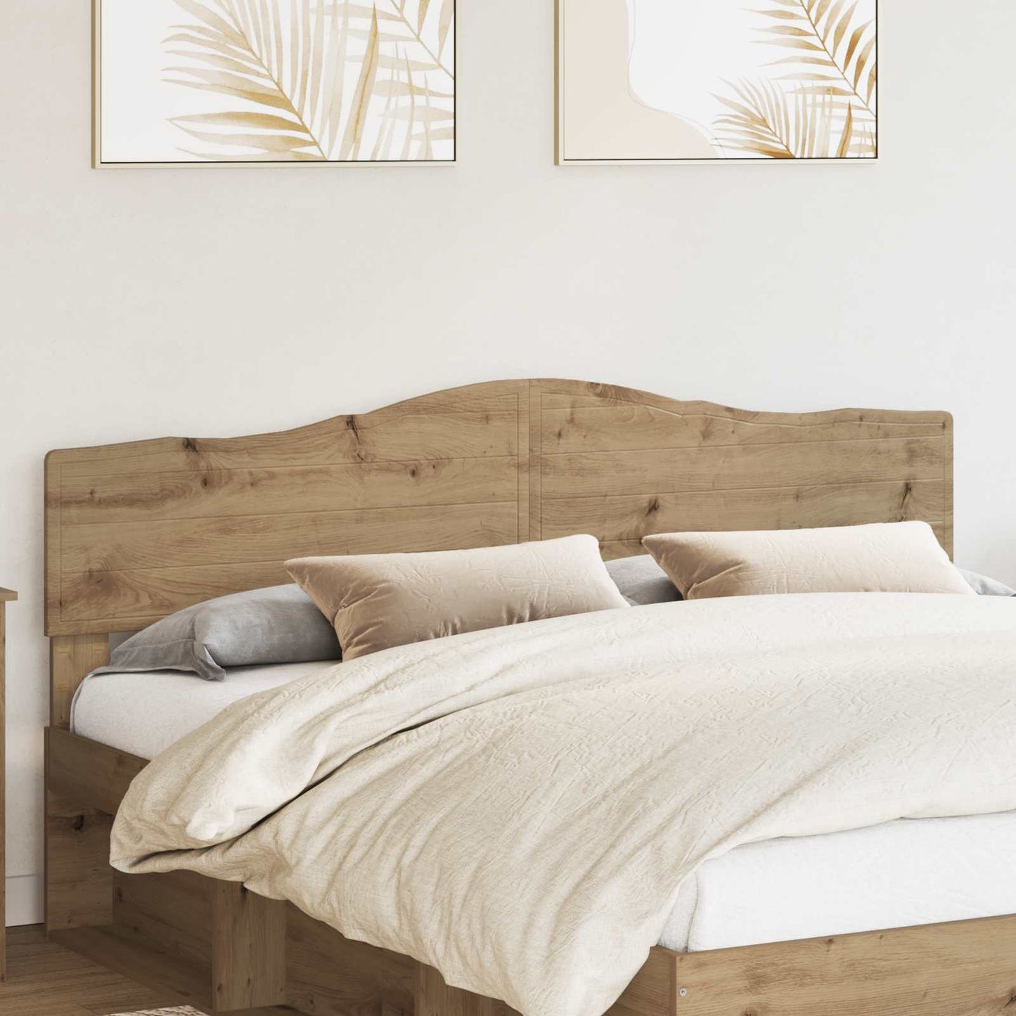vidaXL Kopfteil Artisan-Eiche 200 cm Holzwerkstoff