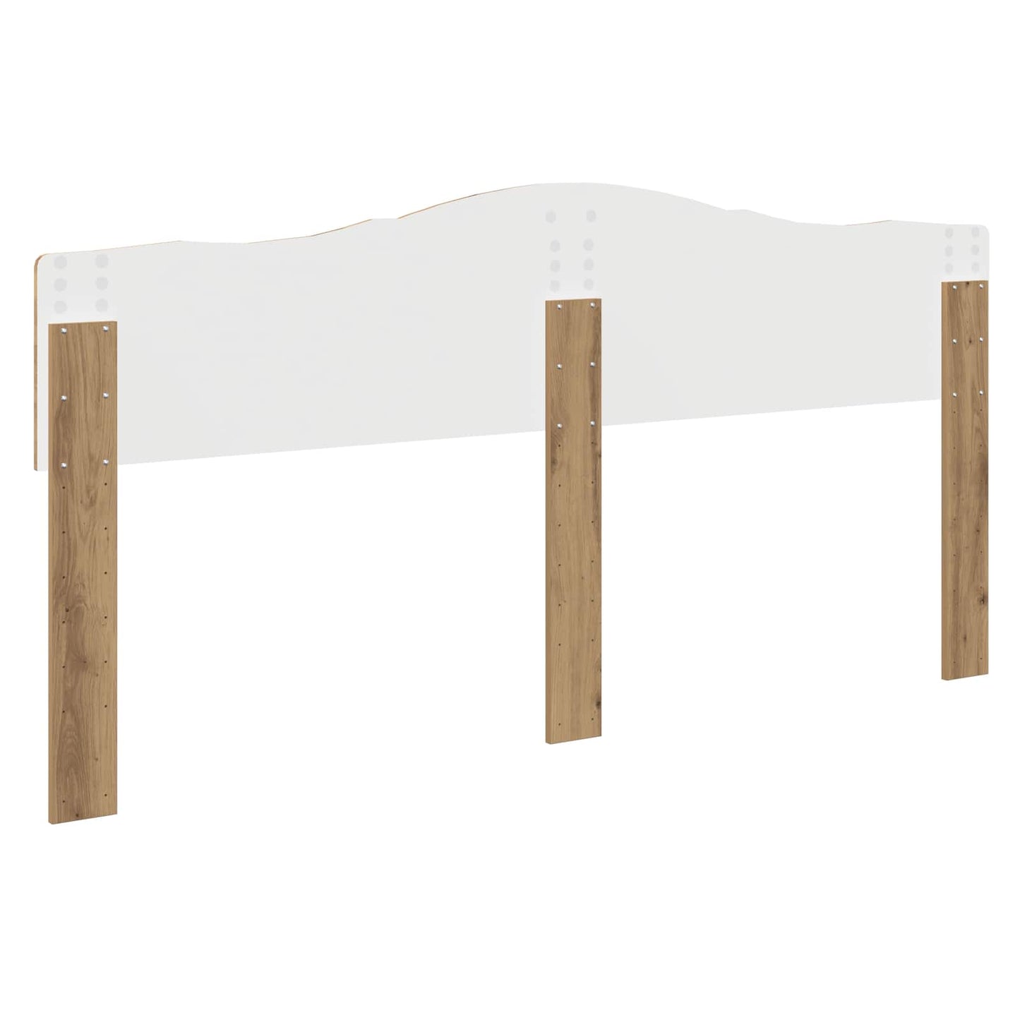 vidaXL Kopfteil Artisan-Eiche 200 cm Holzwerkstoff