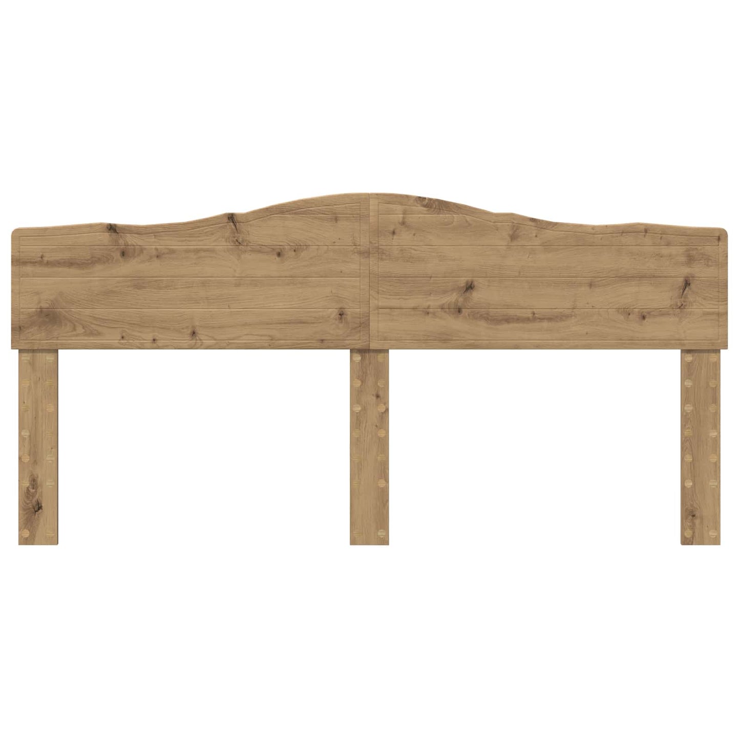 vidaXL Kopfteil Artisan-Eiche 200 cm Holzwerkstoff