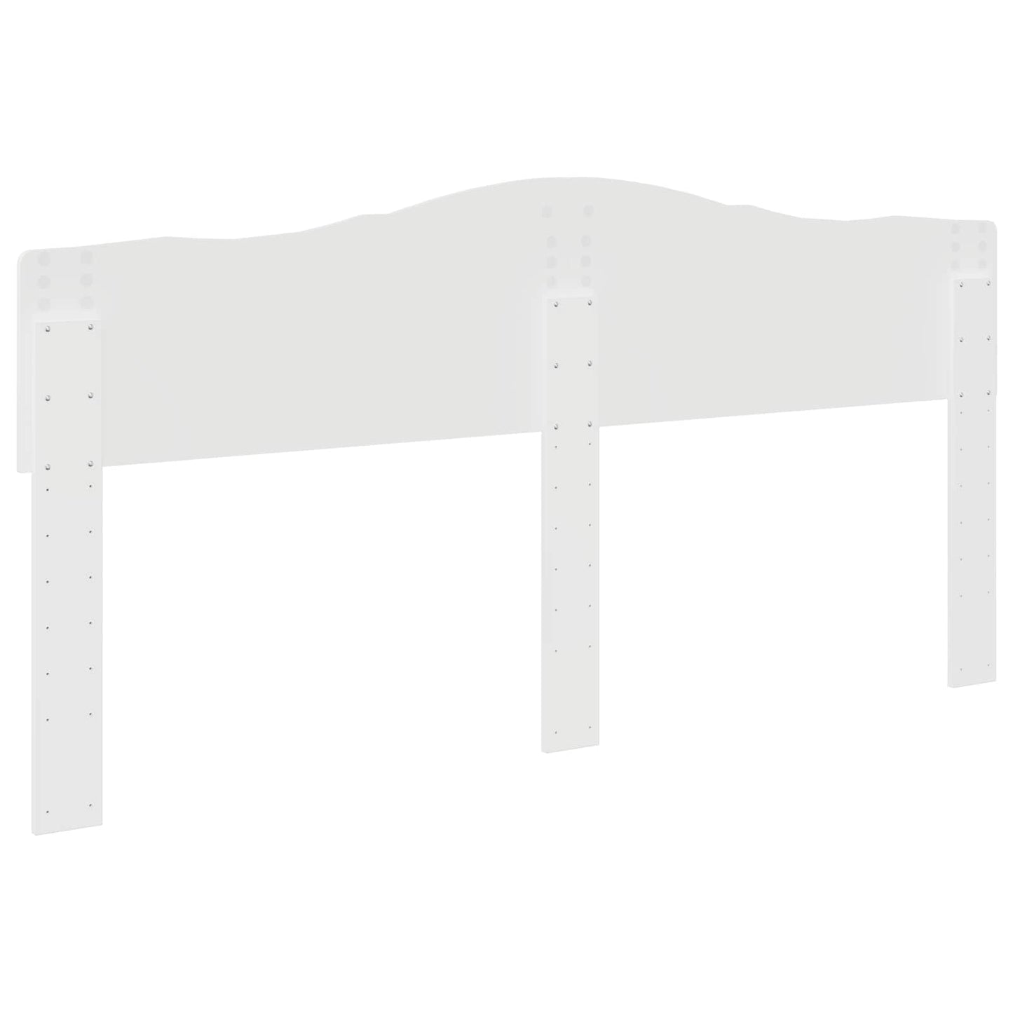 vidaXL Tête de lit Blanc 180 cm Bois d'ingénierie