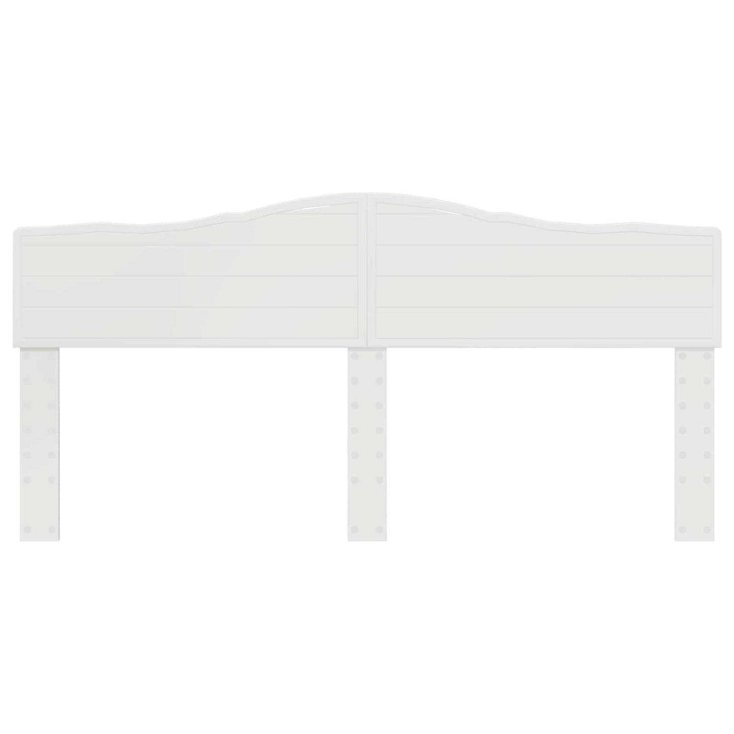 vidaXL Tête de lit Blanc 180 cm Bois d'ingénierie