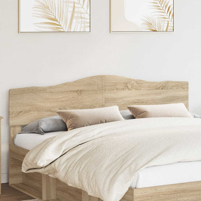vidaXL Kopfteil Sonoma-Eiche 180 cm Holzwerkstoff