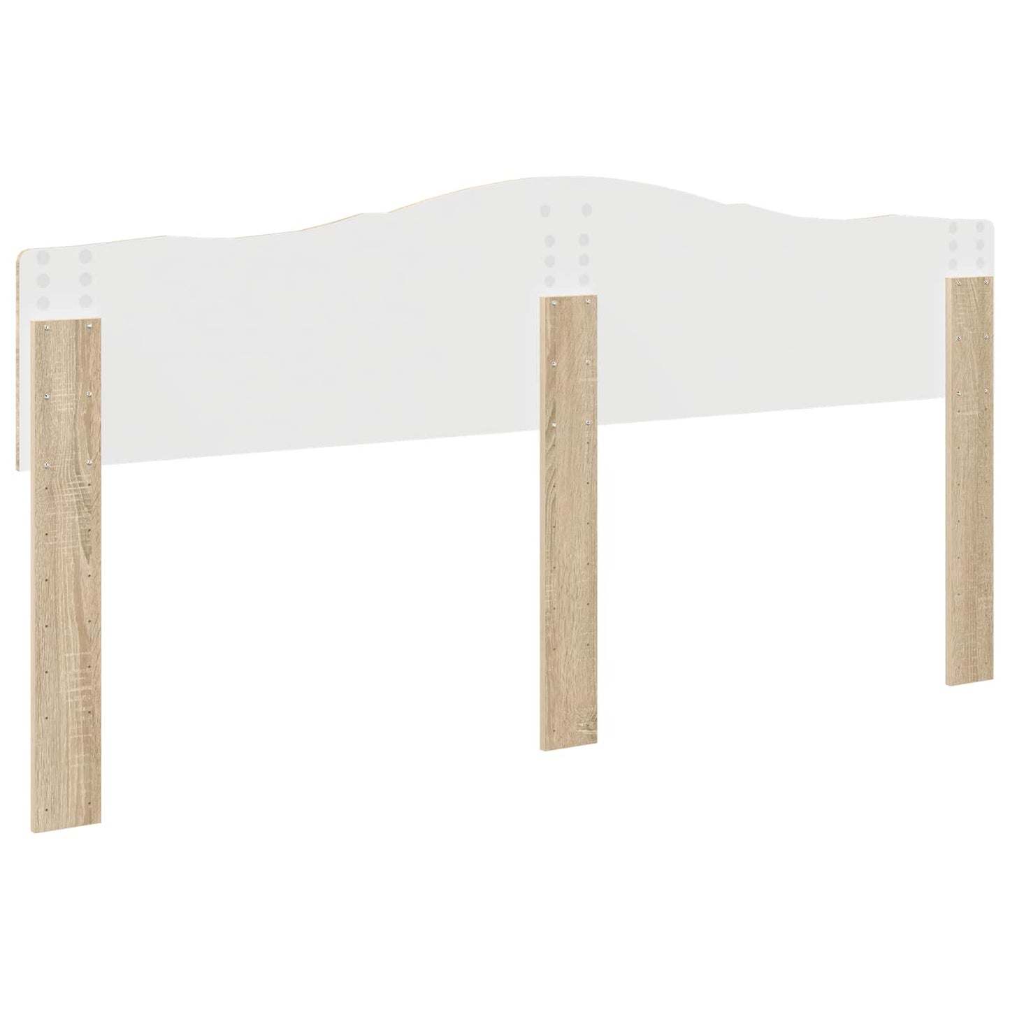 vidaXL Kopfteil Sonoma-Eiche 180 cm Holzwerkstoff