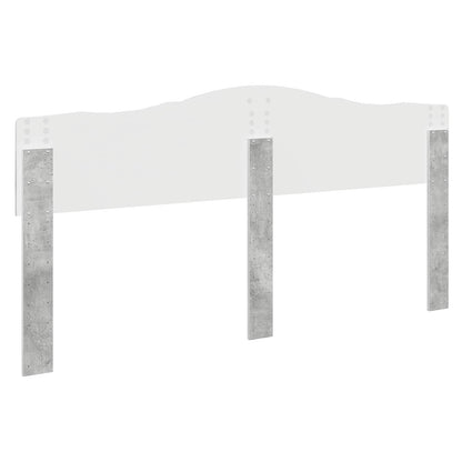 vidaXL Kopfteil Beton Grau 180 cm Holzwerkstoff