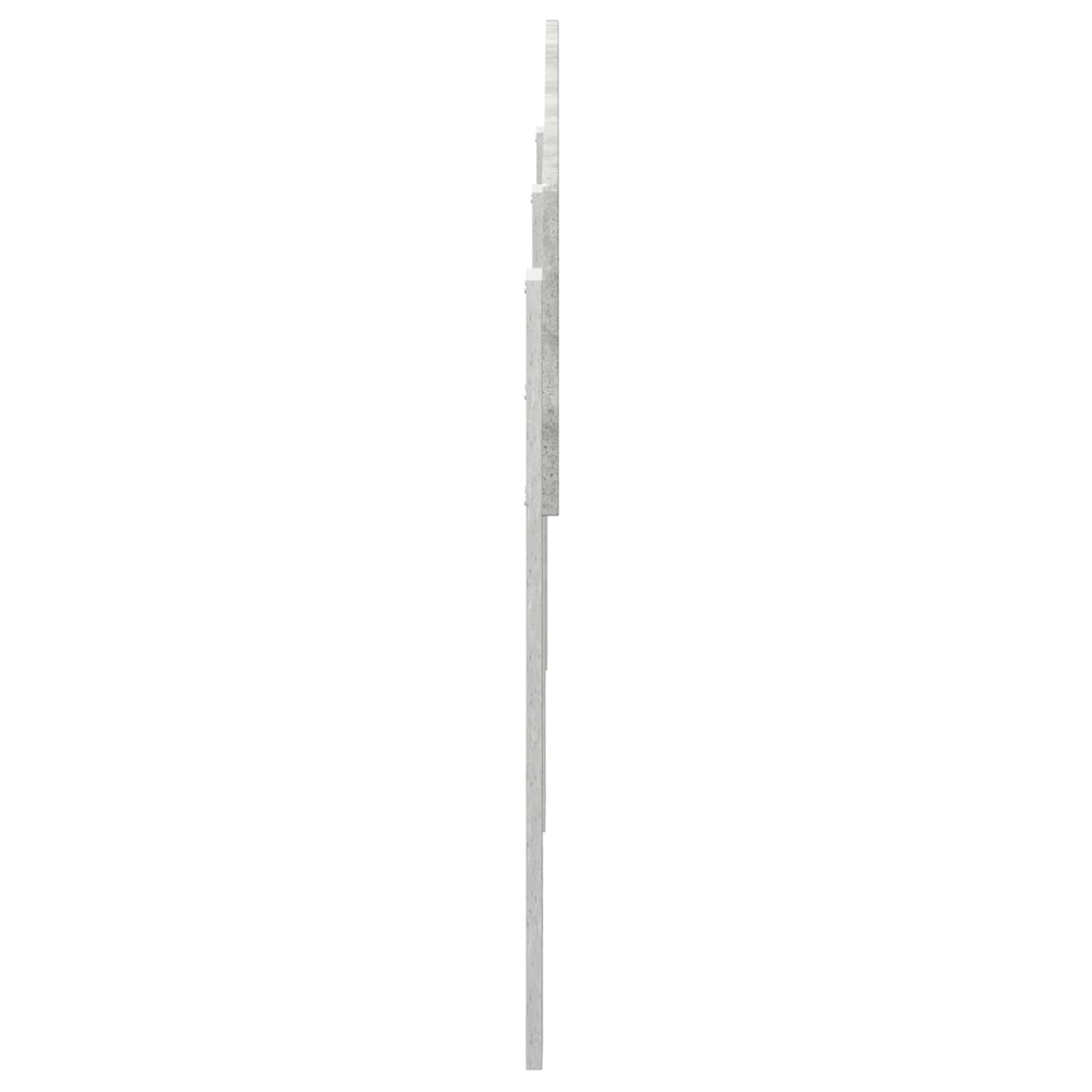 vidaXL Kopfteil Beton Grau 180 cm Holzwerkstoff