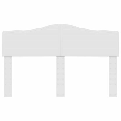 Kopfteil Weiß 160 cm Holzwerkstoff